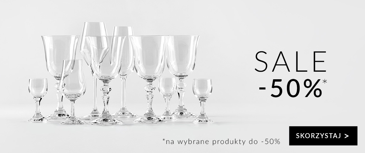 Wyprzedaż do -50%