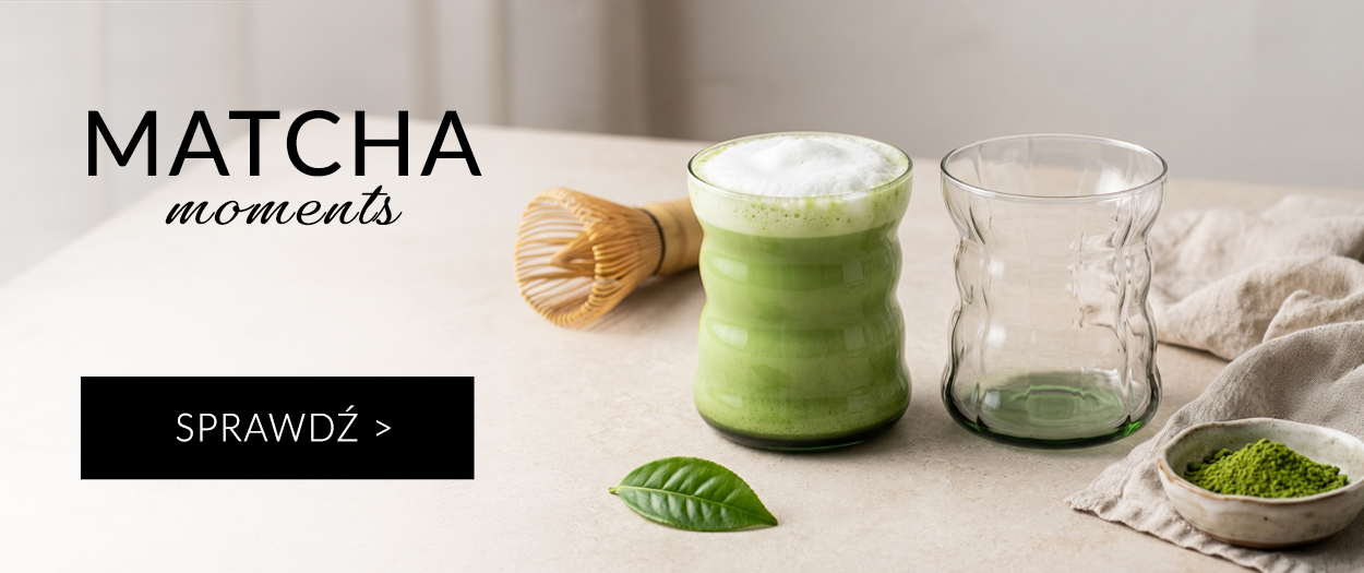 Kolekcja szklanek do matchy Matcha Moments KROSNO