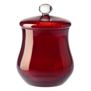 Kryształowy pojemnik z pokrywą HERITAGE Rubin 30 cm