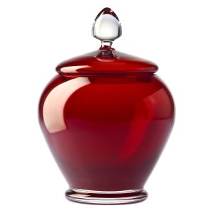 Kryształowy pojemnik z pokrywą HERITAGE Rubin 4l