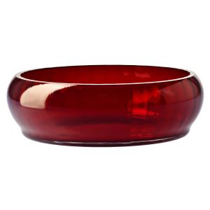 Kryształowa salaterka z optykiem HERITAGE Rubin 36 cm