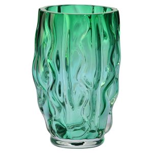 Kryształowy wazon HERITAGE Szmaragd 20,5 cm