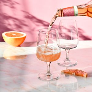 Niskie kieliszki do wody Modern 330 ml