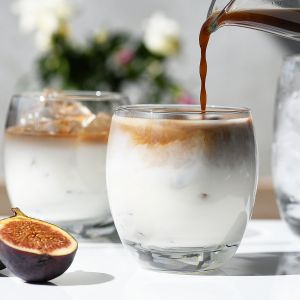 Beczułkowate szklanki do whisky 300 ml