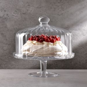 Patera z  kloszem BALLERINA Kryształ 31,5 cm