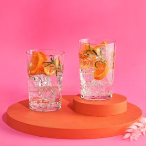 Rozchylane szklanki do herbaty Basic 250/280 ml