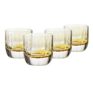 Niskie szklanki GEMSTONE BOLD Bursztyn