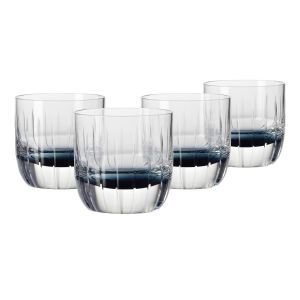 Niskie szklanki GEMSTONE BOLD Akwamaryn