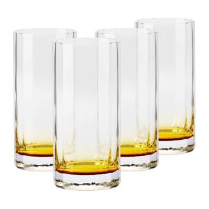 Wysokie szklanki GEMSTONE FUTURA Bursztyn