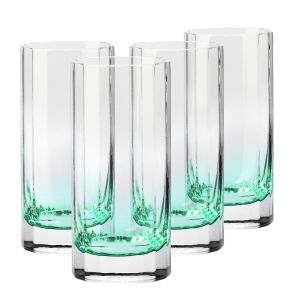 Wysokie szklanki GEMSTONE FUTURA Szmaragd