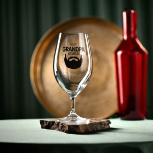 Pokal do piwa z dedykacją dla dziadka BEST GRANDPA EVER 400 ml