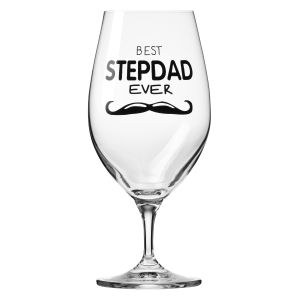 Pokal do piwa z dedykacją dla ojczyma BEST STEPDAD EVER 400 ml