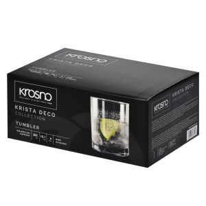 Szklanki do whisky Krista Deco 300 ml
