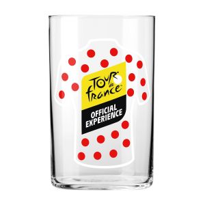Zestaw 4 zdobionych szklanek Polka 250 ml Tour de France