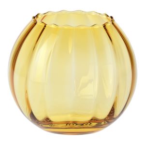 Wazon GEMSTONE Bursztyn (pełny kolor) 15,5 cm