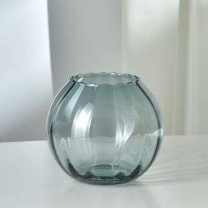 Wazon GEMSTONE Akwamaryn (pełny kolor) 15,5 cm