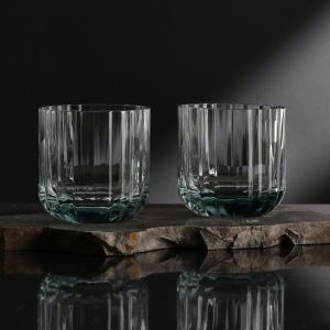 Marszałkowskie szklanki do wody GEMSTONE Akwamaryn