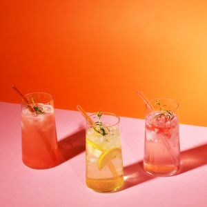 Wysokie szklanki do napojów INFINITY 600 ml