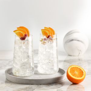 Wysokie szklanki do napojów INFINITY 600 ml