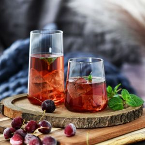 Zestaw niskich i wysokich szklanek Avant-Garde (komplet 12 szt.)