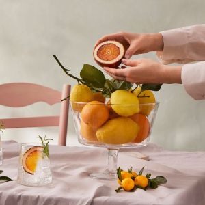 Patera rozchylana na nodze, misa Avant-Garde 24cm