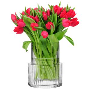 Ryflowany wazon Sparkle 20 cm