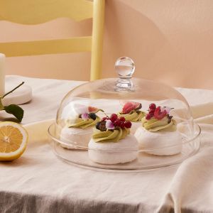 Talerz z kloszem Elite 28 cm