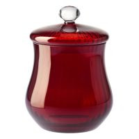 Kryształowy pojemnik z pokrywą HERITAGE Rubin 30 cm