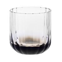 Marszałkowskie szklanki do wody GEMSTONE Kwarc Dymny