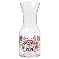 Karafka ze wzorem łowickim FOLK 900 ml