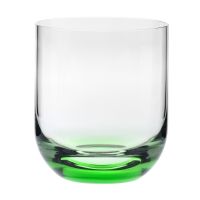 Niskie szklanki GEMSTONE SUNSET Szmaragd