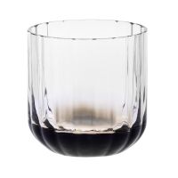 Marszałkowskie szklanki do wody GEMSTONE Kwarc Dymny