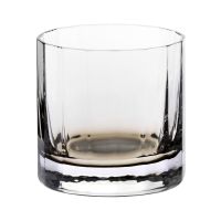 Niskie szklanki GEMSTONE FUTURA Kwarc Dymny