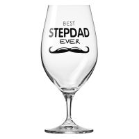 Pokal do piwa z dedykacją dla ojczyma BEST STEPDAD EVER 400 ml