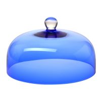 Kobaltowy klosz do sera, do ciast 26 cm