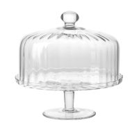 Patera z  kloszem BALLERINA Kryształ 31,5 cm