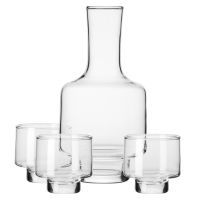 Komplet do wody GEMSTONE MOTHER EARTH Kryształ (4 el.)