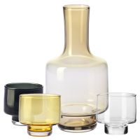 Komplet do wody GEMSTONE MOTHER EARTH Bronzyt (4 el.)