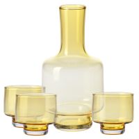 Komplet do wody GEMSTONE MOTHER EARTH Bursztyn (4 el.)