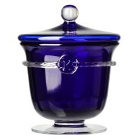 Kryształowy pojemnik z pokrywą HERITAGE Kobalt 1,7L