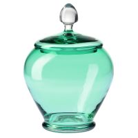 Kryształowy pojemnik z pokrywą HERITAGE Szmaragd 4l