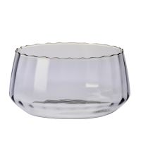 Szara salaterka ryflowana 24cm