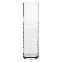 Wazon prosty tuba z ryflowaniem 39 cm