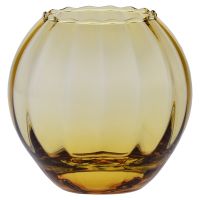 Świeczniki GEMSTONE Bursztyn (pełny kolor) 11,4 cm