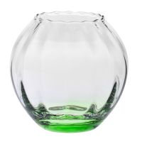 Świeczniki GEMSTONE Szmaragd jasny 11,4 cm