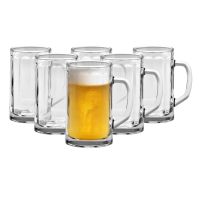 Kufle do piwa z uchem 300 ml (6szt)