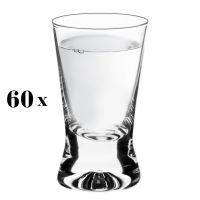 Pakiet kieliszków do wódki X-line 25ml 60 szt (10 x 6 szt)
