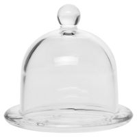 Pojemnik szklany z kloszem 12,5 cm