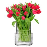 Ryflowany wazon Sparkle 20 cm