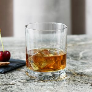 Szklanki do whisky Mixology 300 ml z tłoczonym dnem